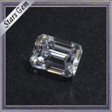 2.0 Carat Affordable Price Factory Wholesale Emerald Cut White Moissanite Diamond for Jewelry