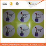 Customized Shape Die-Cut Printed Adhesive Label Printing Paper Sticker