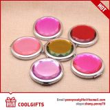 Double Sided Round Compact Hand Mirror for Promotional Wedding Gift