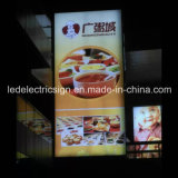 Tension Fabric Frame with Open LED Sign for Restaurant Equipment