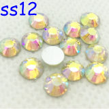 Ss6 Ss10 Ss16 Ss20 Ss30 Jonquil Ab Non Hot Fix Rhinestone Glass Stone Acrylic Nail (FB- jonquil ab/3A grade)