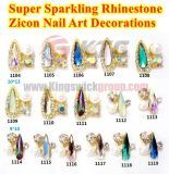 High Quality Super Sparkling Rhinestone Zircon 3D Nail Art Crystal Decoration