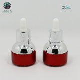 20ml Red Colored Glass Serum Dropper Bottle with Collar