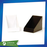 Black Cardboard Counter Display Stand Retail