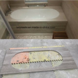 China Serpeggiante Grey, Light Wood Grain Marble Slabs for Bathtub/Wall