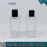 100ml Rectangular Clear Empty Perfume Glass Bottle Weight 100 Ml