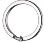 Stainless Steel Ring Simple Ring Key Chain Ring