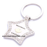 Souvenirs Promotion Star Diamond Metal Crystal Keychain (BK11632)