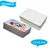Customized Sublimation Metal Candy Box with Heat Press Blank