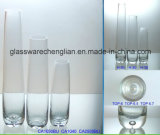 Hand Made Crystal Glass Flower Vase (V-026)