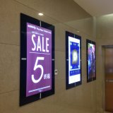Wall Mounted Aluminum Magnetic Frames for Posters Advertising Display