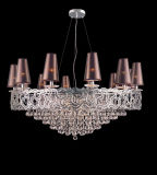 Luxury Hotel Project Pendant Lamp with Lampshade (WX8822B-18)