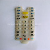 Rubber Silicone Keypad with Epoxy Resin Coating Key Cover