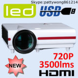 Double HDMI LED Projector 20000 Hours Life Span LED Projector