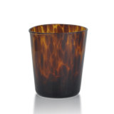 2018 New Swirl Colored Glass Candle Holder