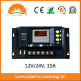 12/24V 15A LED Solar Power Controller (HM-15B)