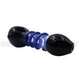 Factory Price Hot Glass Smoking Spoon Pipe (ES-HP-442)