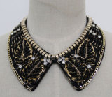 Ladies Fashion Charm Crystal Costume Choker Necklace Collar (JE0080-1)