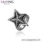 15468 Xuping Star Shaped Stylish Jewelry Stainless Steel Finger Ring for Wholesale