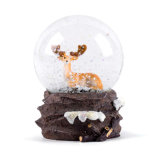 Snow Globe Crafts Sculptured Resin Water Ball Promotional Gift