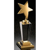 Wholesale Star Trophy Award, Crystal Metal Trophy