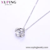 44703 Xuping Fashion Silver Color Pearl Necklace