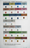 Synthetic Opal Polymer Impregnated Color Chart