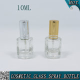 Luxury Empty Clear Glass Spray Perfume Bottle Cosmetic 10ml