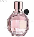Fancy Handmade Perfume with Glass Bottle of Black Rose Decoration
