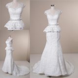 Custom Made Mermaid Lace Bridal Dress Wedding Gown Long Train