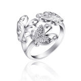 Fashion Design Zircon Crystal Rings