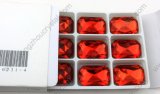 China New Style Rhinestone Crystal Glass Fancy Stones Foiled Back Stone Faceted Glass Stone Foil