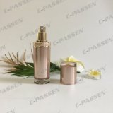 30ml Rose Gold Acrylic Lotion Bottle for Cosmetic Packaging (PPC-ALB-059)