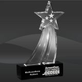 Shooting Star Crystal Award (MPI-CR-A1100BK-12)