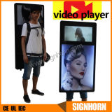 New Technology Outdoor Backpack Advertising Display