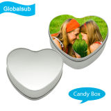 Sublimation Tinplate Candy Box Customized with Heat Transfer Blank