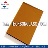 4-6mm Golden Bronze Float Glass with CE Certificate