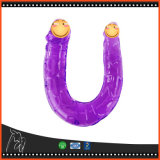 Dual Head Crystal Dildos Huge Realistic Rubber Penis for Women Great Sex Products