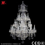 Crystal Chandelier with Glass Arm Wl-82079