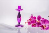 Purple Glass Candle Holder for Wedding Decoration (single poster)