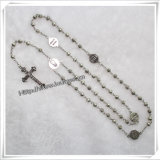 Alloy Rosary, All Carved Alloy Beads Rosaries (Io-Cr053)