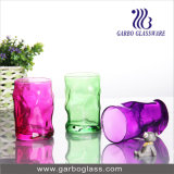12oz Color Sprayed Glass Cup (GB062012-P)