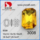 Light Topaz Crystal Fancy Stone for Fashion Accessories (3008)