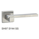 Stainless Steel Hollow Tube Lever Door Handle (SH97SY44 SS)