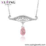 43228 Xuping Online Shopping Wholesale Latest Cool Necklace Designs Made with Crystals From Swarovski for Women