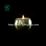 Single Color Glass Candle Cup (KL91013-33F)