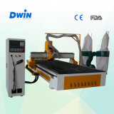 Tool Changer Automatic CNC Wood Cutting Machine