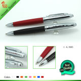 New Design Metal Pen with Leather