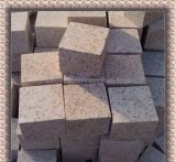 Natural Split Flamed/Saw Cut/Bush Hammered G682/Misty Yellow Granite Cube/Kerb/Paving/Cobble Stone
