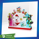 Customsied Design Cardboard Counter Display for Kinder Chocolate